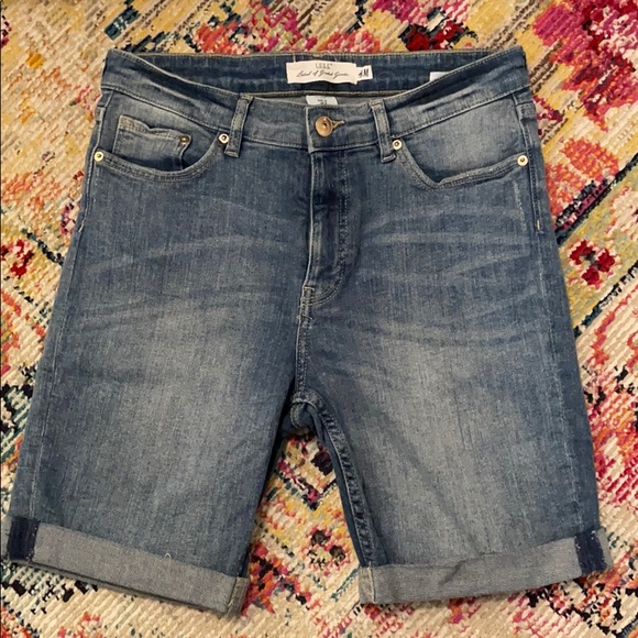 Long Jean shorts - Picture 1 of 5